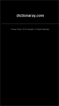 Mobile Screenshot of dictionaray.com